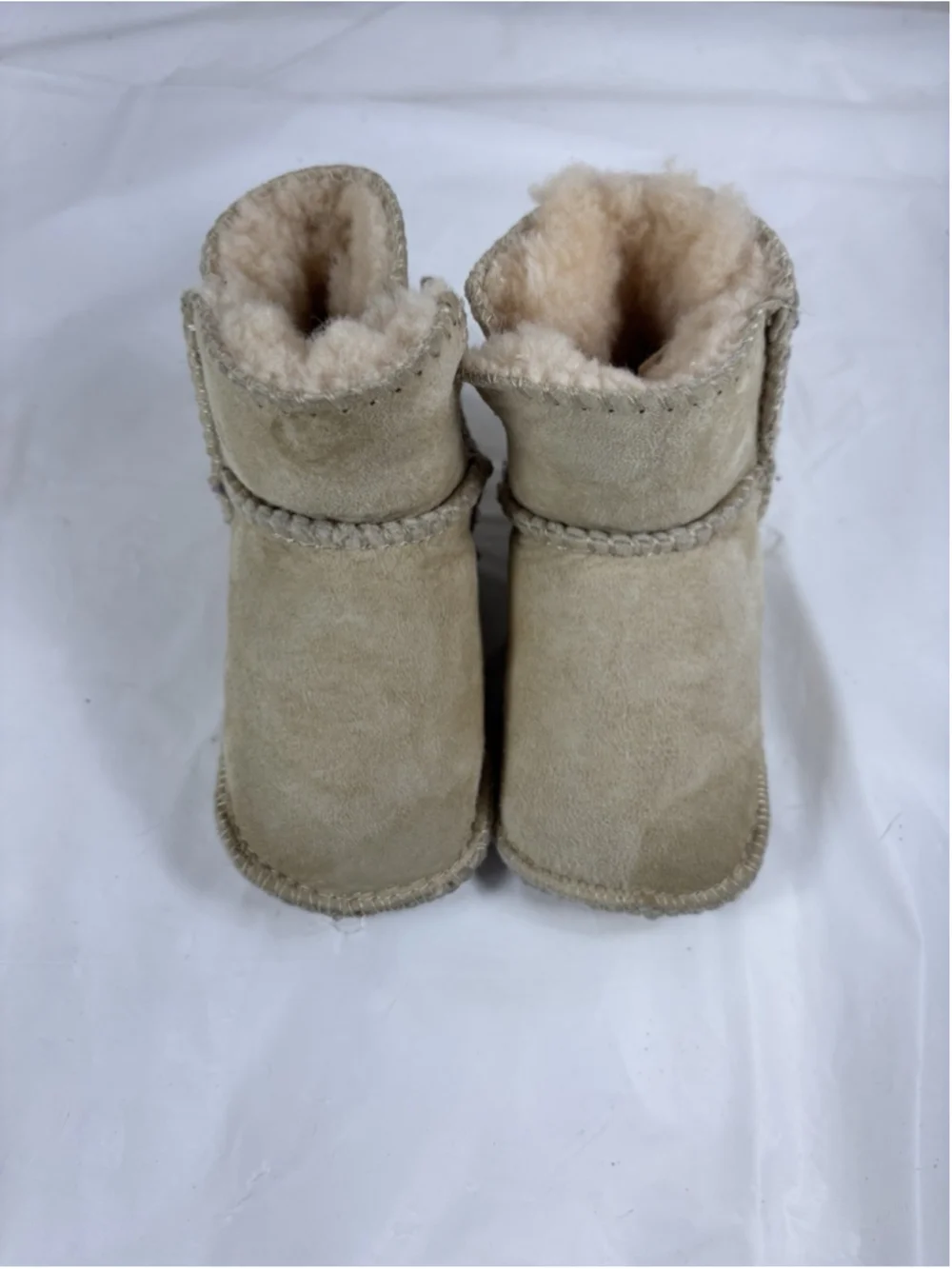 UGG Australia Unisex Baby Toddler Erin Shearling Fur Boots Size Small